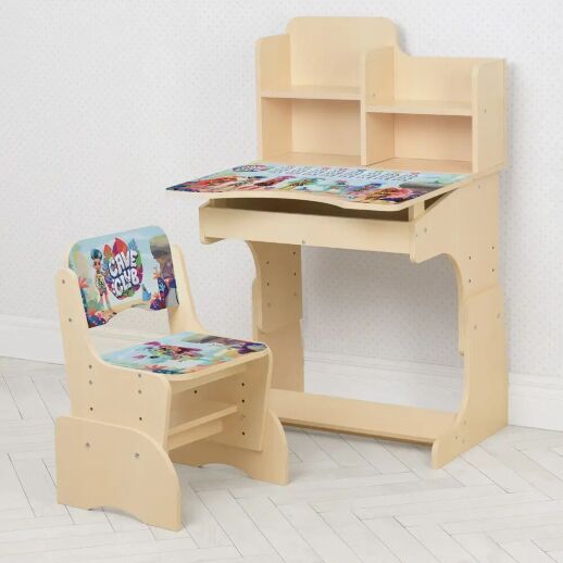 Дитяча парта растишка Bambi W 2071-63-5 Тачки