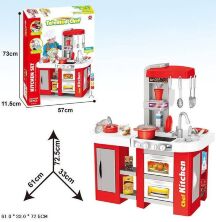 Дитячий ігровий набір Інтерактивна КУХНЯ 922-46A зі світловими звуковими ефектами + тече вода з аксесуарами