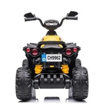 Дитячий одномісний електромобіль Квадроцикл M 5008EBL-5 на ЕВА колесах з м'яким сидінням/зелений