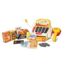 Дитячий ігровий набір Касовий Апарат зі сканером та калькулятором LIMO TOY M 4392 I UA звук (український) світло