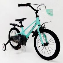 Велосипед дитячий двоколісний ROYAL VOYAGE 16-SHADOW колеса 16 дюймів Магнієва рама біло-золотий