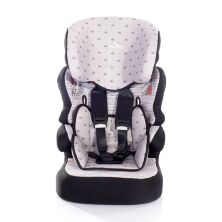 Дитяче автокрісло-бустер Lorelli (Bertoni) X-Drive Plus Grey Crowns 9-36 кг сіре