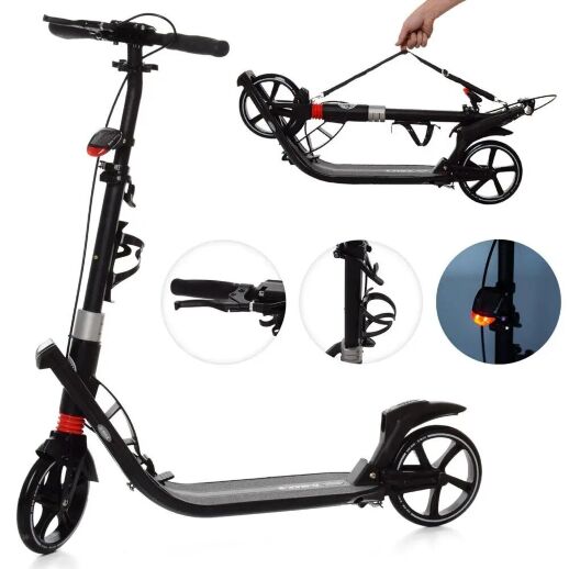 Самокат дорослий алюмінієвий iTrike SR 2-015-3-W білий