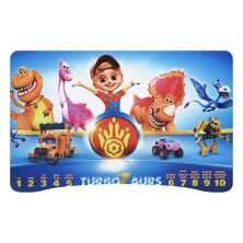 Дитяча парта регульована шкільна зі стільцем 905-129 Турбозавры Динозаври біла**