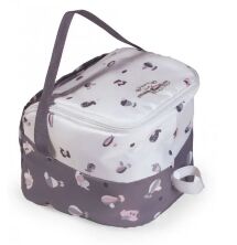 Коляска для ляльок DeCuevas 81535 Лялькова коляска трансформер 3в1 з сумкою серії Скай (ручка регулюється)