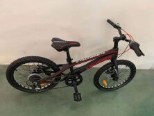 Дитячий велосипед Crosser MTB RIGID 20" (6S), чорний