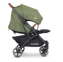 Дитяча прогулянкова коляска El Camino ME 1090-1 LOONA Olive Green/ з дощовиком і сіткою**