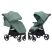 Дитяча коляска прогулянкова CARRELLO Bravo CRL-8512 Spring Green чохол на ніжки, підсклянник, дощовик