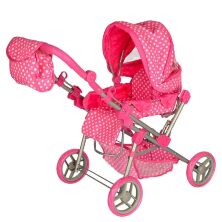 Коляска-трансформер для ляльок Melogo 9368/017 залізна **