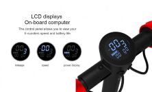 Складаний електросамокат E-Scooter HX X6 Black чорний