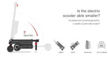 Складаний електросамокат E-Scooter HX X6 Black чорний