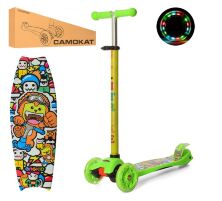 Триколісний самокат дитячий iTrike JR3-055-GR MAXI малюнок салатовий**