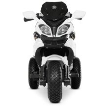 Дитячий електромобіль мотоцикл трицикл Bambi Racer M 4188AL-1 на надувних колесах / білий **