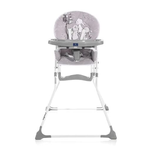Стільчик для годування дитячий Lorelli (Bertoni) Cookie Grey Rabbits Сірий "Кролики" для хлопчика і дівчинки