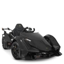 Дитячий одномісний електромобіль Легкова Спортивна Машина Lamborghini M 4633EBLR-2 Спорткар чорний**