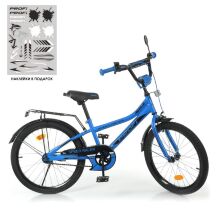 Дитячий велосипед колеса 20 дюймів PROFI Y20313 Speed racer, SKD45 / синій**