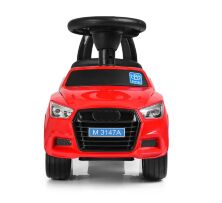 Дитяча каталка-толокар Bambi Audi M 3147A (MP3)-3 Червоний**