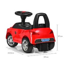 Дитяча каталка-толокар Bambi Audi M 3147A (MP3)-3 Червоний**