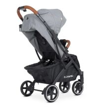 Дитяча прогулянкова коляска El Camino ME 1090-1 LOONA Quiet Gray/Рама алюмінієва/з дощовиком і сіткою**