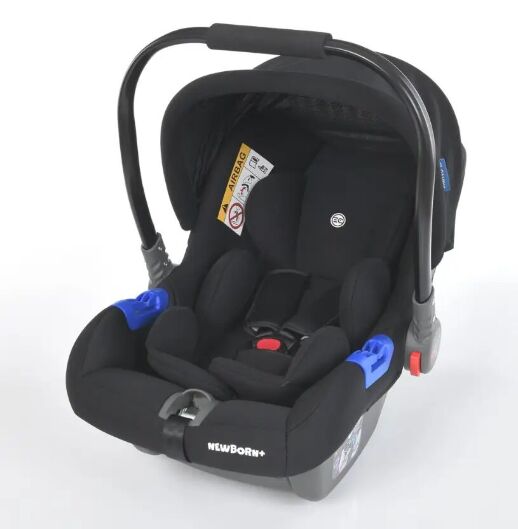 Автокрісло дитяче Бебикокон EL CAMINO NEWBORN+ ME 1043 Royal Black група 0+ / матеріал ЛЬОН