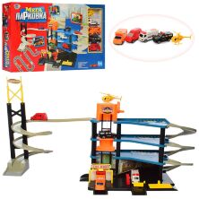Гра гараж мега парковка паркінг для машин LIMO TOY 0847 чотириповерховий