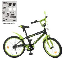Дитячий велосипед колеса 20 дюймів PROFI Y20321 Inspirer,SKD45 / чорно-зелений**