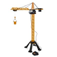 Будівельна техніка д/к 6390A Будівельний кран 88см. Опускає та піднімає вантаж. Світло / на радіокеруванні