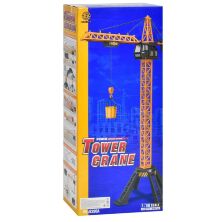 Будівельна техніка д/к 6390A Будівельний кран 88см. Опускає та піднімає вантаж. Світло / на радіокеруванні