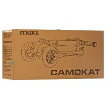 Самокат складаний дитячий iTrike JR 3-072-B MAXI блакитний