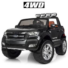 Дитячий електромобіль Ford Ranger M 3573(MP4)EBLR-2 з м'яким сидінням чорний **