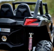 Дитячий двомісний електромобіль Bambi Racer 4WD Баггі M 3602EBLR-2 Квадроцикл чорний **