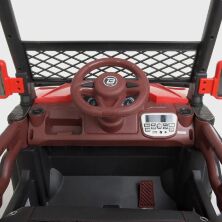 Дитячий одномісний електромобіль Джип Баггі Bambi 4WD M 4556EBLR-3 на EVA колесах / червоний**