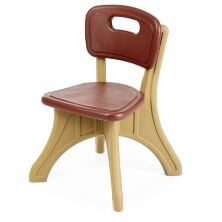 Дитячий пластиковий столик з двома стільчиками Bambi ETZY-13 бежево-коричневий**