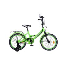 Велосипед дитячий двоколісний Like2bike 211805 Sky колеса 18д з дзвіночком і ручним гальмом / салатовий