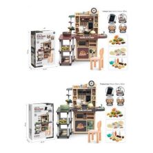 Дитячий ігровий набір Інтерактивна КУХНЯ велика 5746-47 з аксесуарами (99 деталей). 2 кольори**