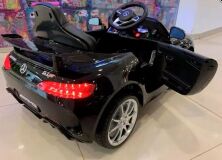 Дитячий електромобіль Mercedes Benz M 4105EBLRS-2 чорний автопокраска **