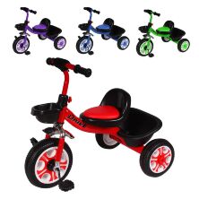 Дитячий велосипед триколісний TILLY DRIVE T-318 с багажної кошиком спереду і ззаду / 5 кольорів