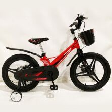 Дитячий двоколісний велосипед MARS-2 Evolution колеса 18 дюймів магнезиевая рама червоний