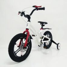 Велосипед дитячий двоколісний 14-MERCURY колеса 14 дюймів дискові гальма рама магній чорний