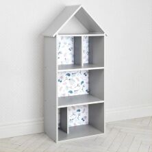 Будиночок-стелаж-полку дитяча для іграшок і книг H 2020-13-1 Сови сірий