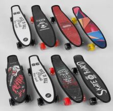 Скейт Пенні борд Best Board S-00635 колеса ПУ зі світлом / 8 видів