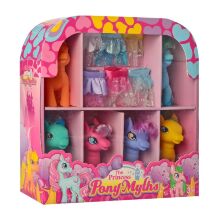 Іграшка для дівчинки ПОНІ Конячки з аксесуарами 69013 My Little Pony. Набір з 6 штук
