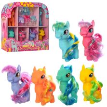 Іграшка для дівчинки ПОНІ Конячки з аксесуарами 69013 My Little Pony. Набір з 6 штук
