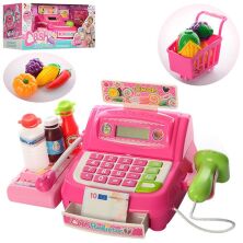Дитячий ігровий набір касовий апарат 35563B Каса З аксесуарами