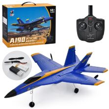 Літак 39.5см на р/к A19 з пінопласту на акумуляторі / на радіо-керуванні 2 канали