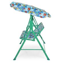 Гойдалка садова металева M 4019-4 Синя **