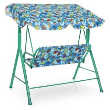 Гойдалка садова металева M 4019-4 Синя **