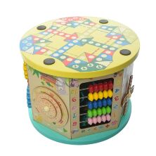 Дерев'яна іграшка розвиваючий Центр MD 2064 лабіринт сортер рахунки рибалка**