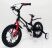 Велосипед дитячий двоколісний 14-MERCURY колеса 14 дюймів дискові гальма рама магній чорний