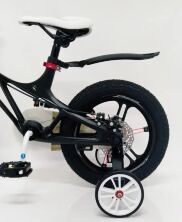 Велосипед дитячий двоколісний 14-MERCURY колеса 14 дюймів дискові гальма рама магній чорний